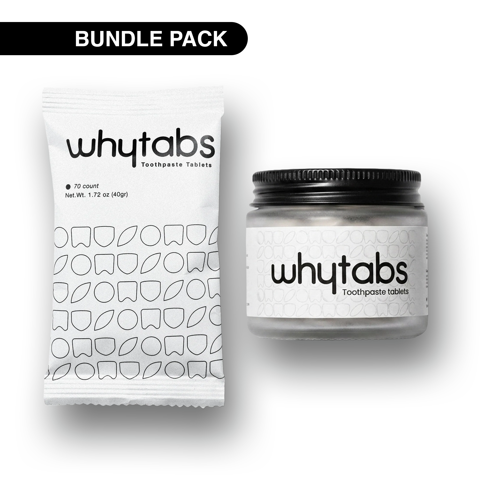 Whytabs Original Bundle — Jar + Refill · 2-Month Supply