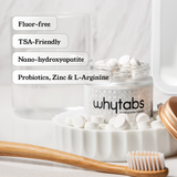 Whytabs Plus — Nano-Hydroxyapatite, Probiotics & L-Arginine · 1 Month Supply
